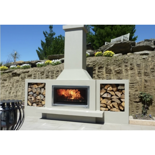 Buy The Douglas Outdoor Fireplace Online Diy Direct