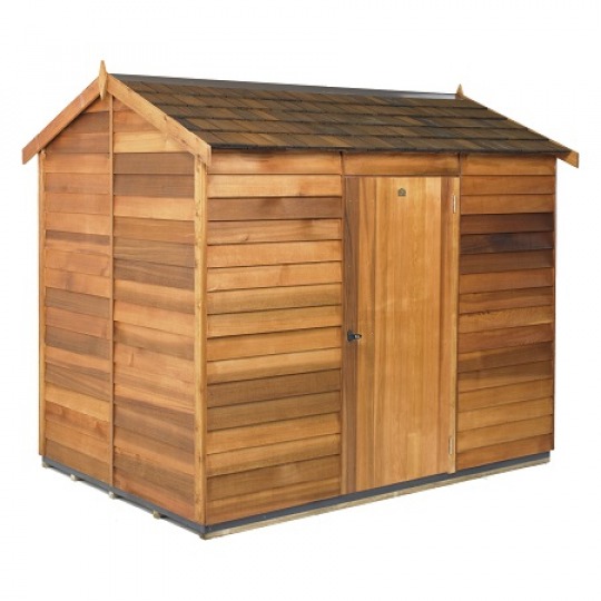 Buy Logan Garden Shed Shingle Roof: Size 2.700L x 1.890D 