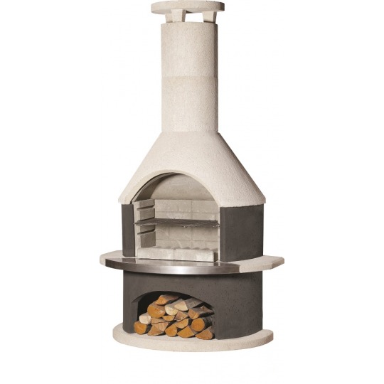 Buy Rando Outdoor Fireplace Grey Online Diy Direct